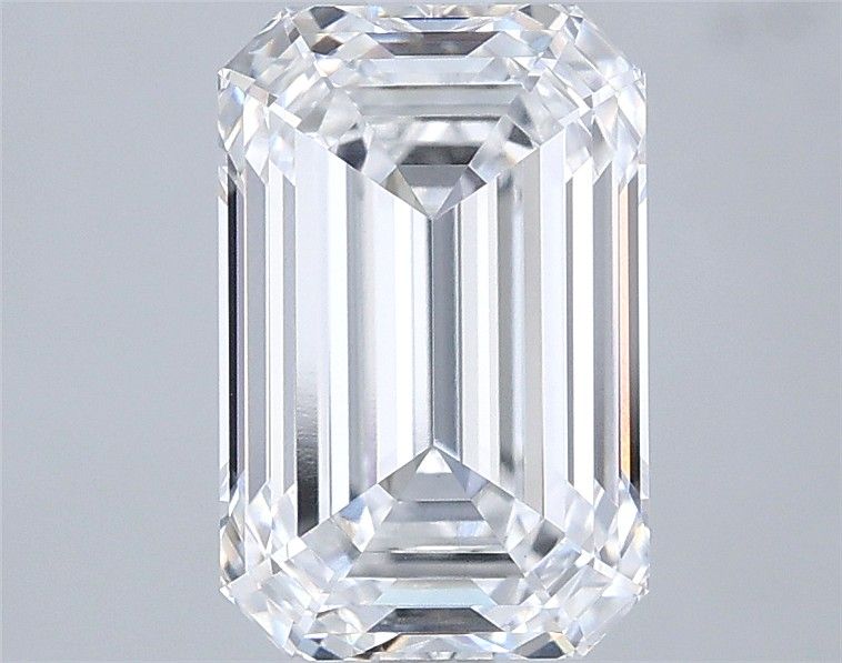 Lab Grown Diamond 2,79Ct D-VVS2 Emerald - GIA7518791126 1