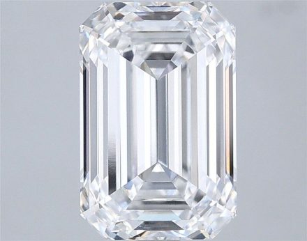 Lab Grown Diamond 2,79Ct D-VVS2 Emerald - GIA7518791126 1