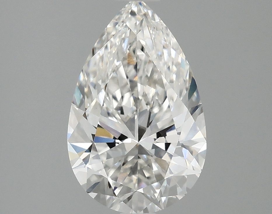 Lab Grown Diamond 2,1Ct F-VVS2 Pear - IGILG802605046 1
