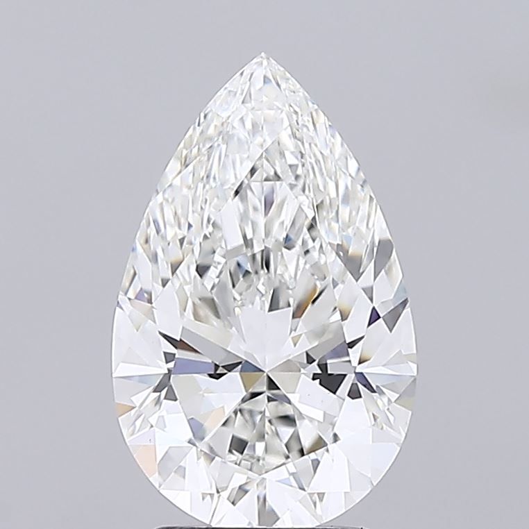 Lab Grown Diamond 2,75Ct F-VVS2 Pear - IGILG823667786 1