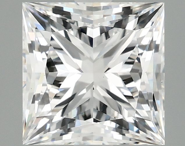 Lab Grown Diamond 2,5Ct E-VS2 Princess - IGILG803624273 1