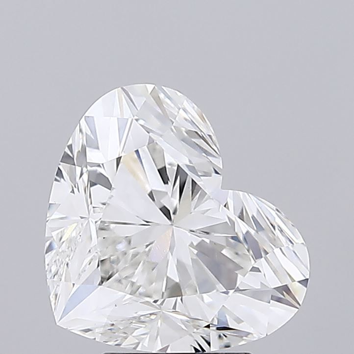 Lab Grown Diamond 3,74Ct F-VS1 Heart - IGILG706576718 1