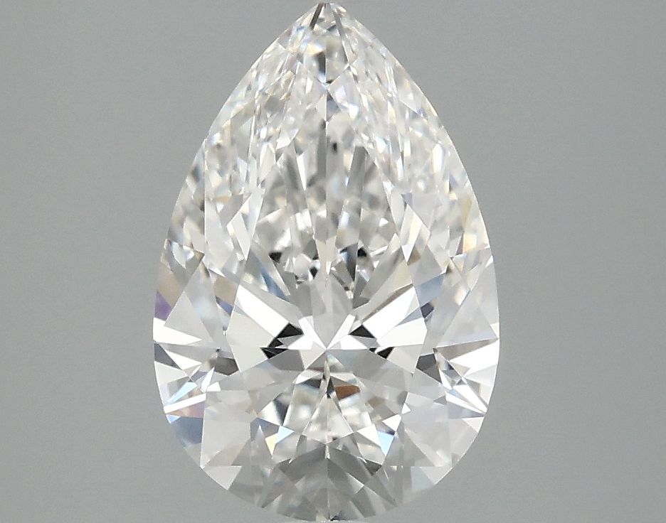 Lab Grown Diamond 2,1Ct F-VVS2 Pear - IGILG794691299 1