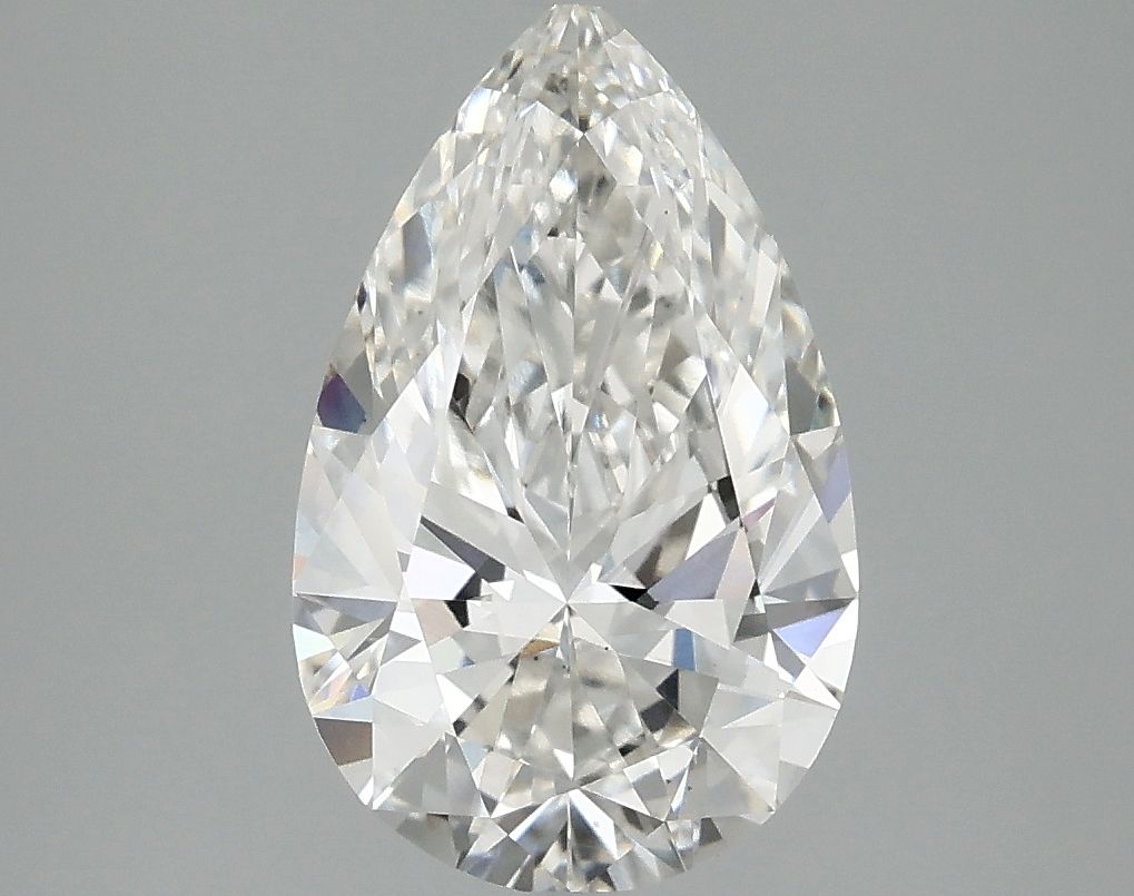Lab Grown Diamond 2,52Ct F-VS1 Pear - IGILG801664646 1