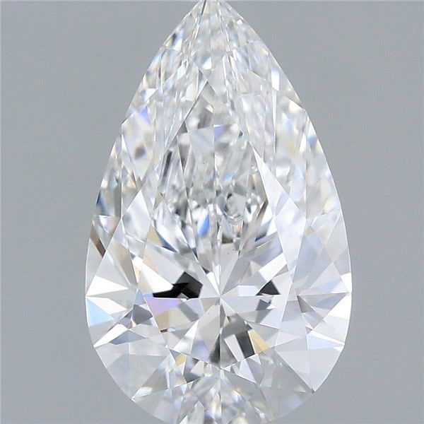 Lab Grown Diamond 1,58Ct D-VS1 Pear - IGILG798609696 1