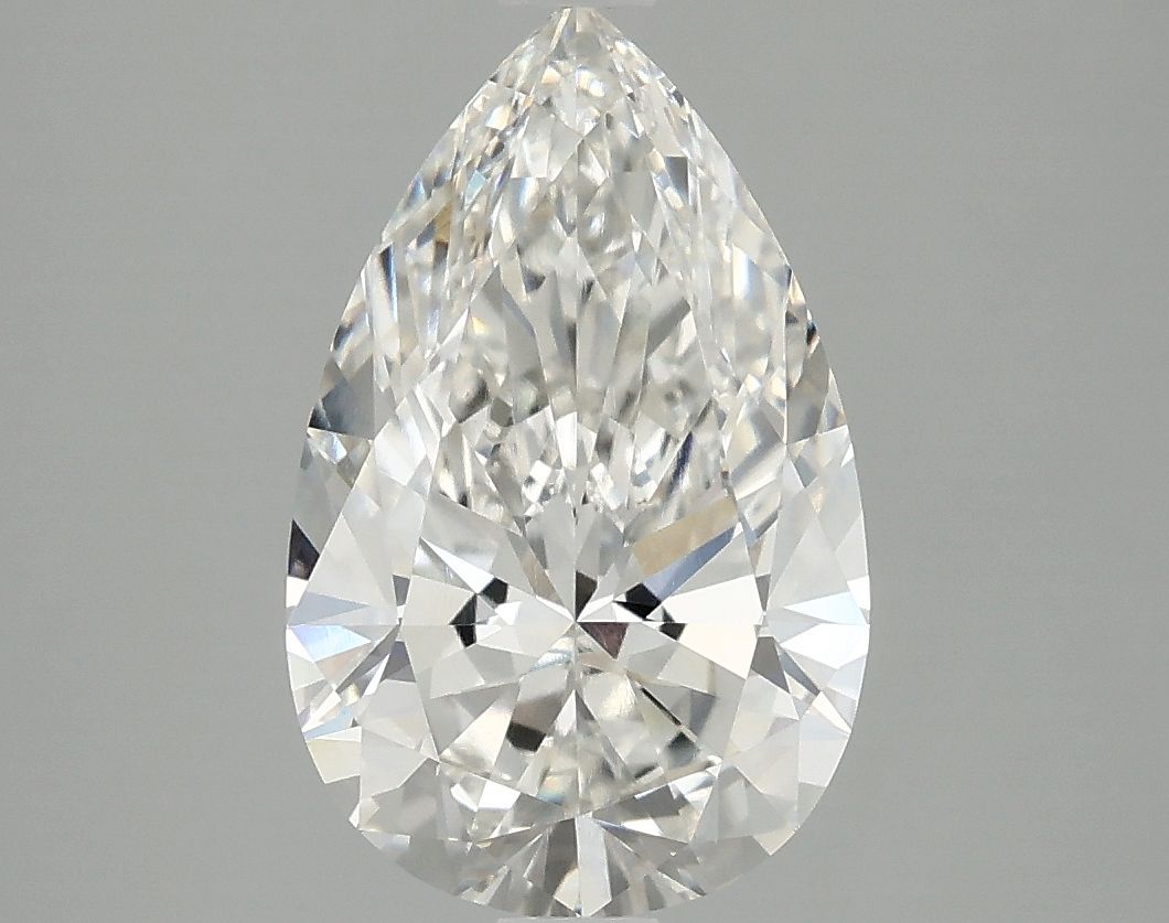 Lab Grown Diamond 2,5Ct G-VVS2 Pear - IGILG801649194 1
