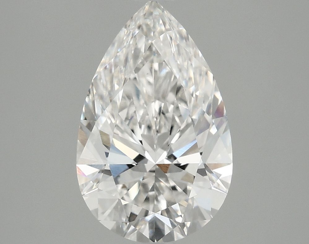 Lab Grown Diamond 2,54Ct F-VVS2 Pear - IGILG801649591 1