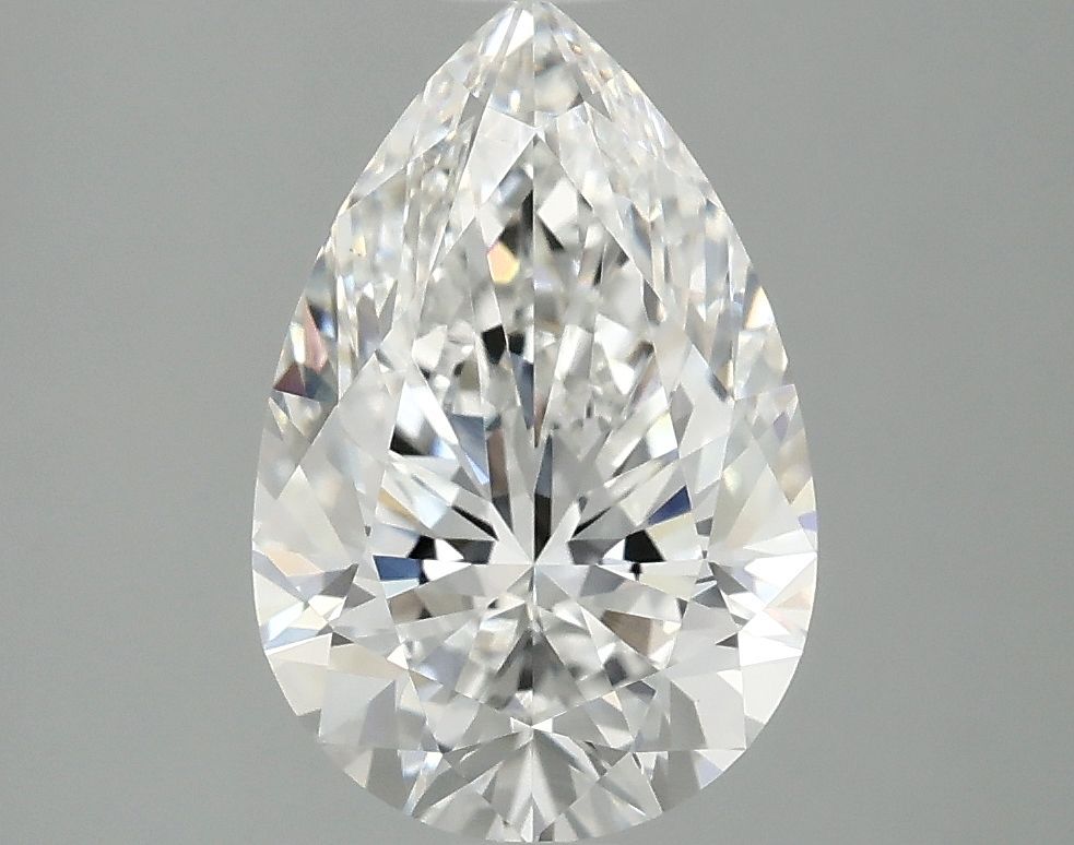 Lab Grown Diamond 2,59Ct E-VS1 Pear - IGILG801630530 1