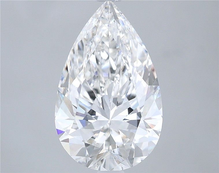 Lab Grown Diamond 3,58Ct F-VS1 Pear - GIA7523252868 1