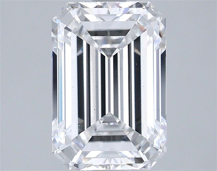 Lab Grown Diamond 2,5Ct E-VS2 Emerald - IGILG695509693 1