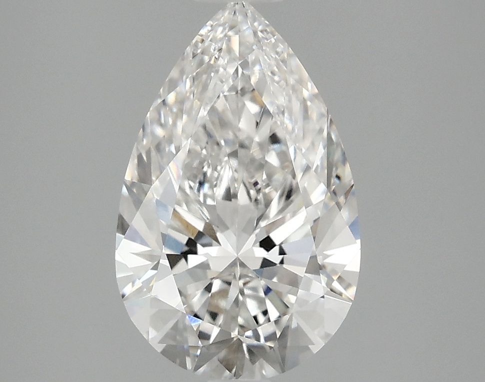 Lab Grown Diamond 2,1Ct F-VVS2 Pear - IGILG799676116 1