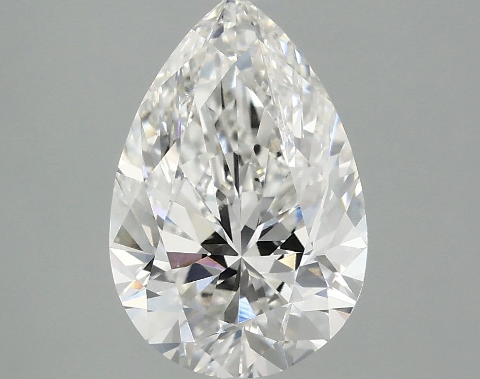 Lab Grown Diamond 2,52Ct F-VVS2 Pear - IGILG800686605 1