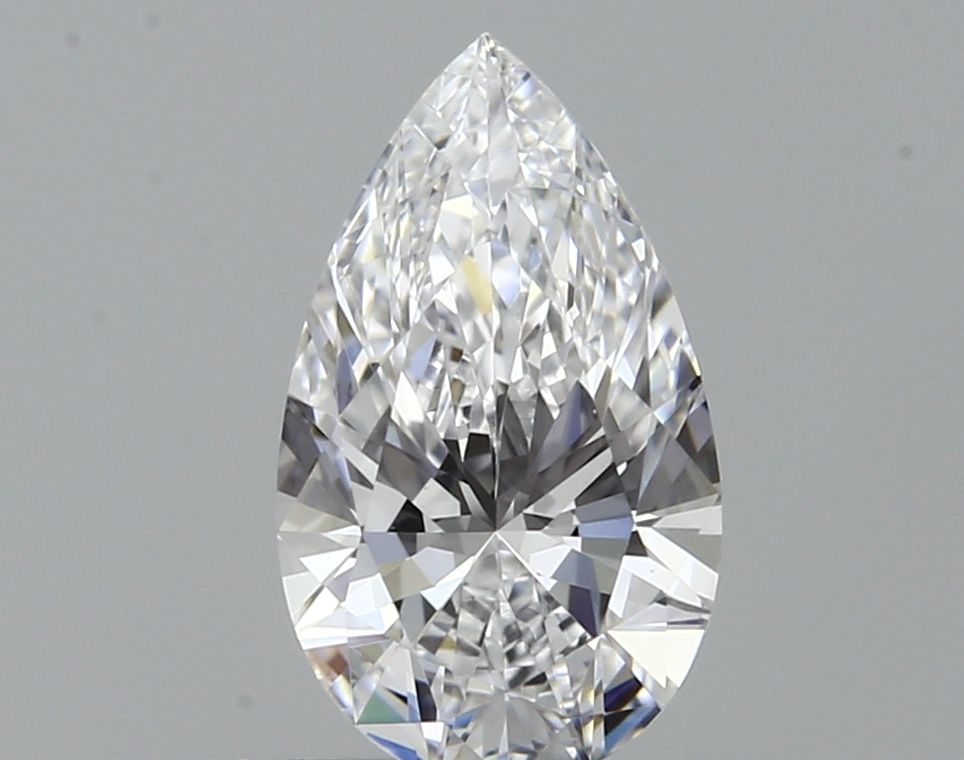 Diamond Natural 0,4Ct D-VVS2 Pear - GIA6552826170 1