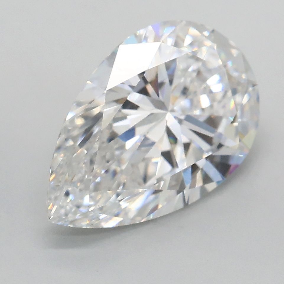 Lab Grown Diamond 2,56Ct E-VVS2 Pear - IGILG819634045 1