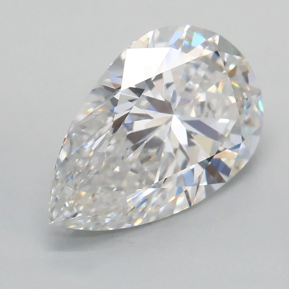 Lab Grown Diamond 2,54Ct E-VVS2 Pear - IGILG819634042 1