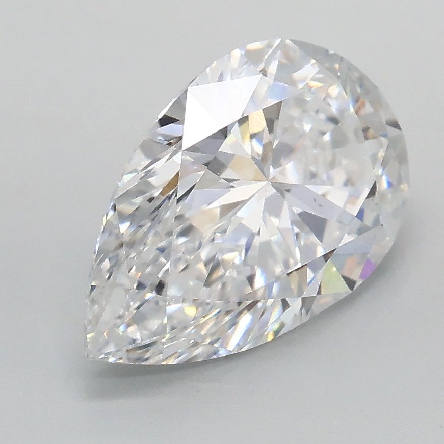 Lab Grown Diamond 2Ct D-VS2 Pear - IGILG819634060 1