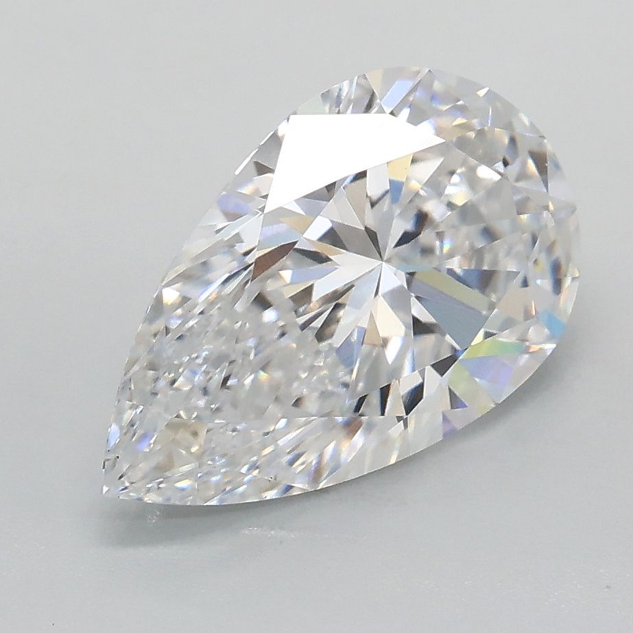Lab Grown Diamond 2,02Ct D-VVS2 Pear - IGILG819633990 1
