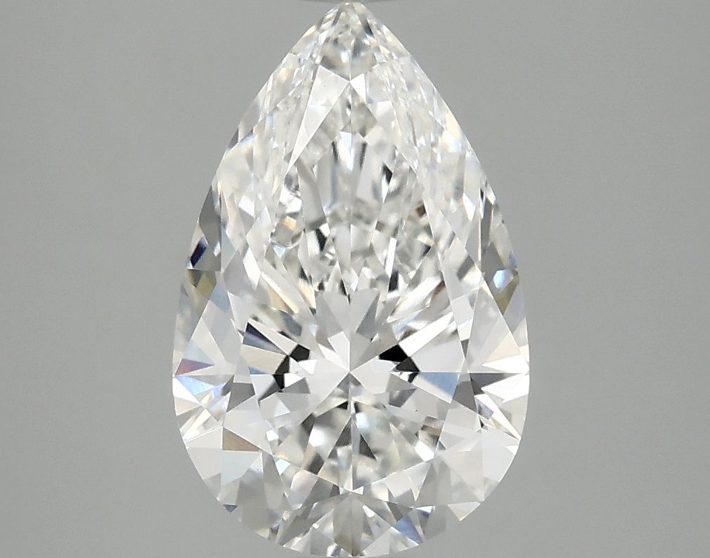 Lab Grown Diamond 2,59Ct F-VVS2 Pear - IGILG810612958 1