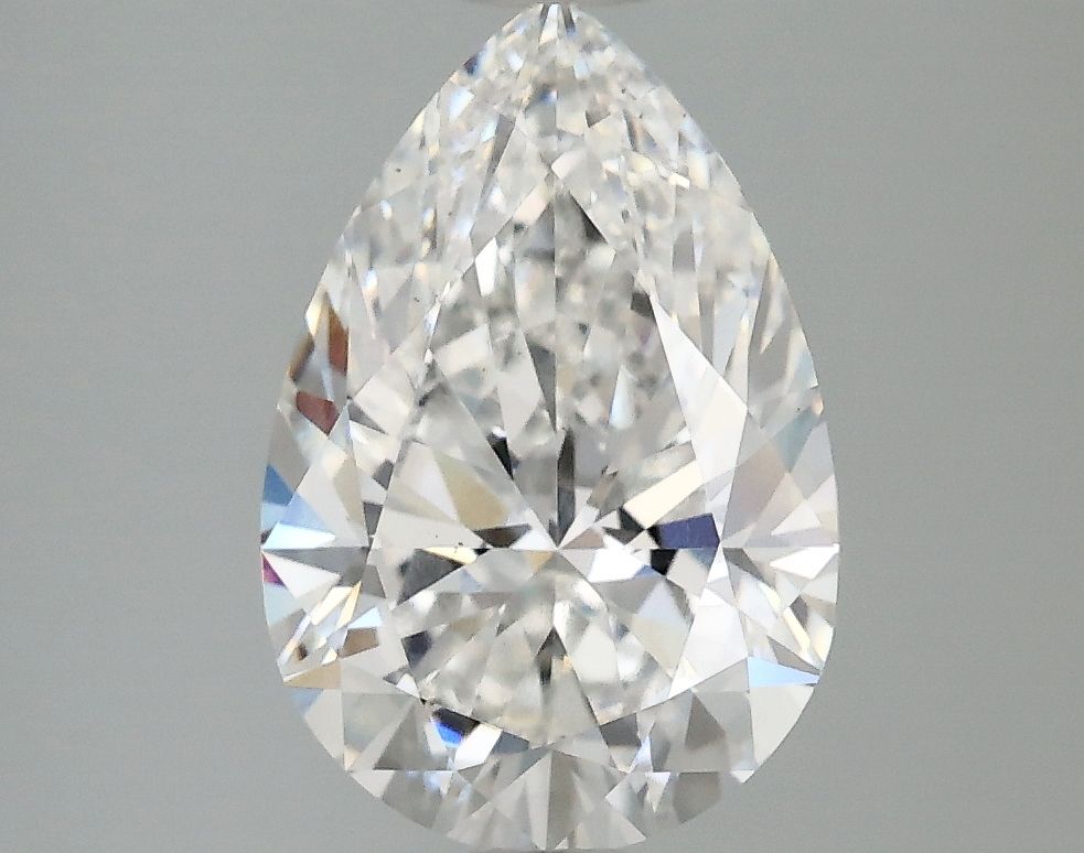 Lab Grown Diamond 2,58Ct F-VS1 Pear - IGILG809672626 1