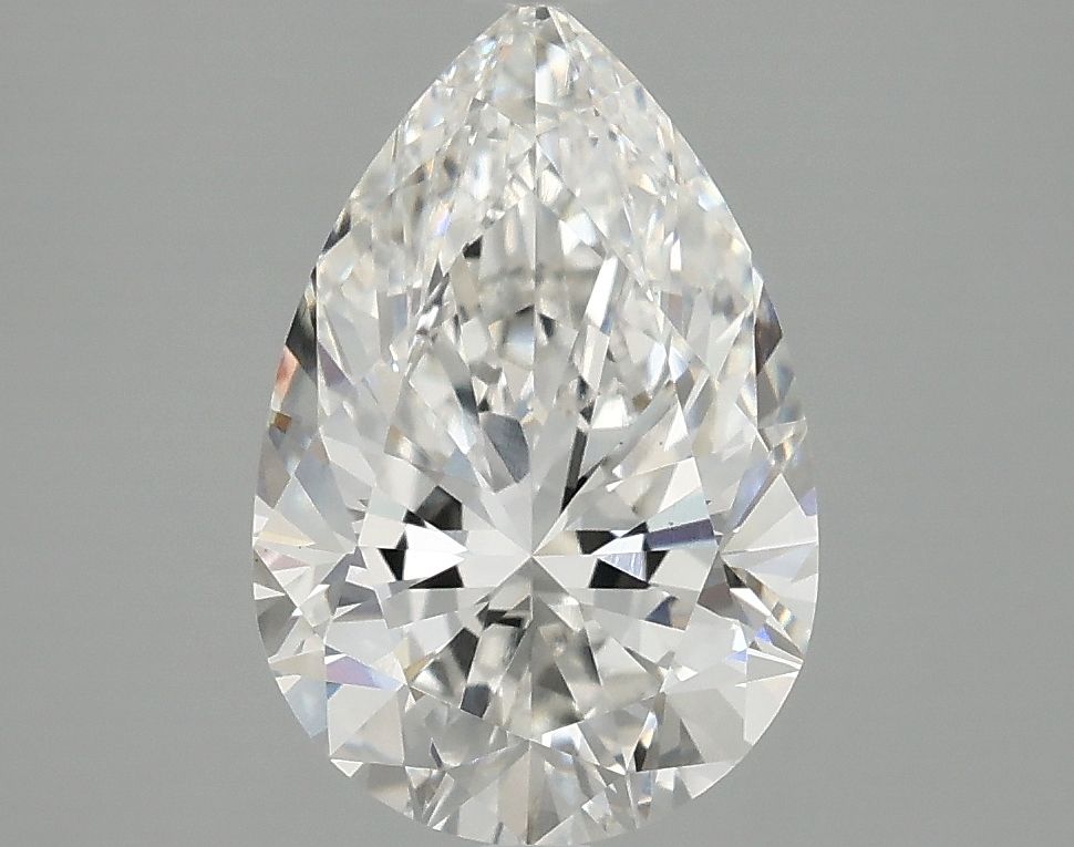 Lab Grown Diamond 2,54Ct F-VS1 Pear - IGILG809691027 1