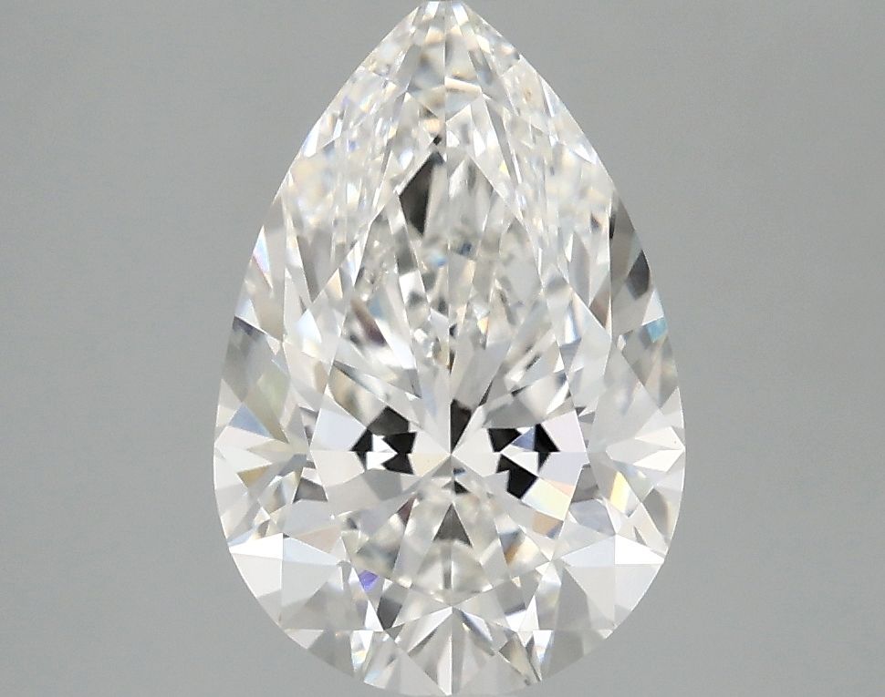 Lab Grown Diamond 2,59Ct F-VVS2 Pear - IGILG809681214 1
