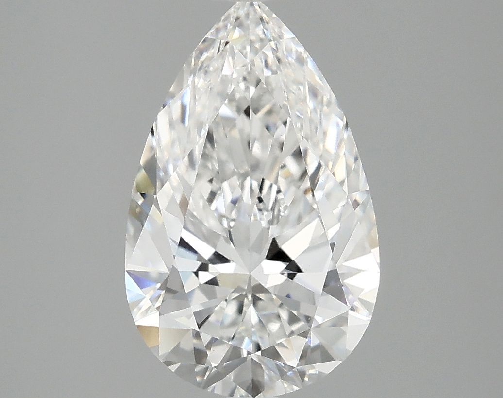Lab Grown Diamond 2,62Ct E-VVS2 Pear - IGILG808626705 1