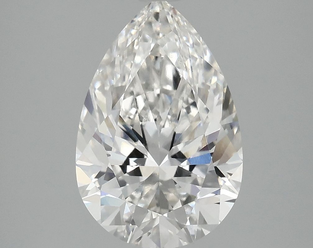 Lab Grown Diamond 2,82Ct F-VS1 Pear - IGILG806633202 1