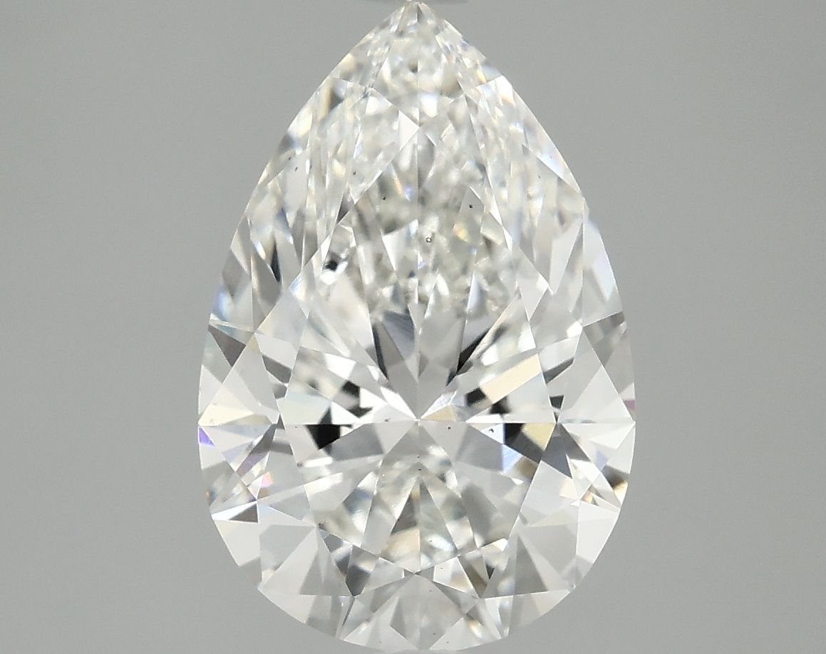 Lab Grown Diamond 2,5Ct F-VS2 Pear - IGILG809642538 1