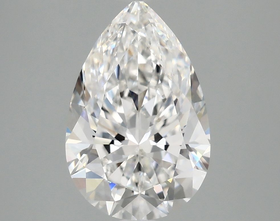 Lab Grown Diamond 2,59Ct E-VVS2 Pear - IGILG810620245 1