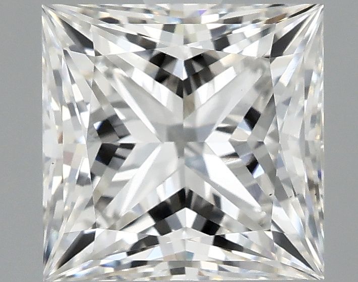 Lab Grown Diamond 1,84Ct F-VS1 Princess - IGILG807649407 1