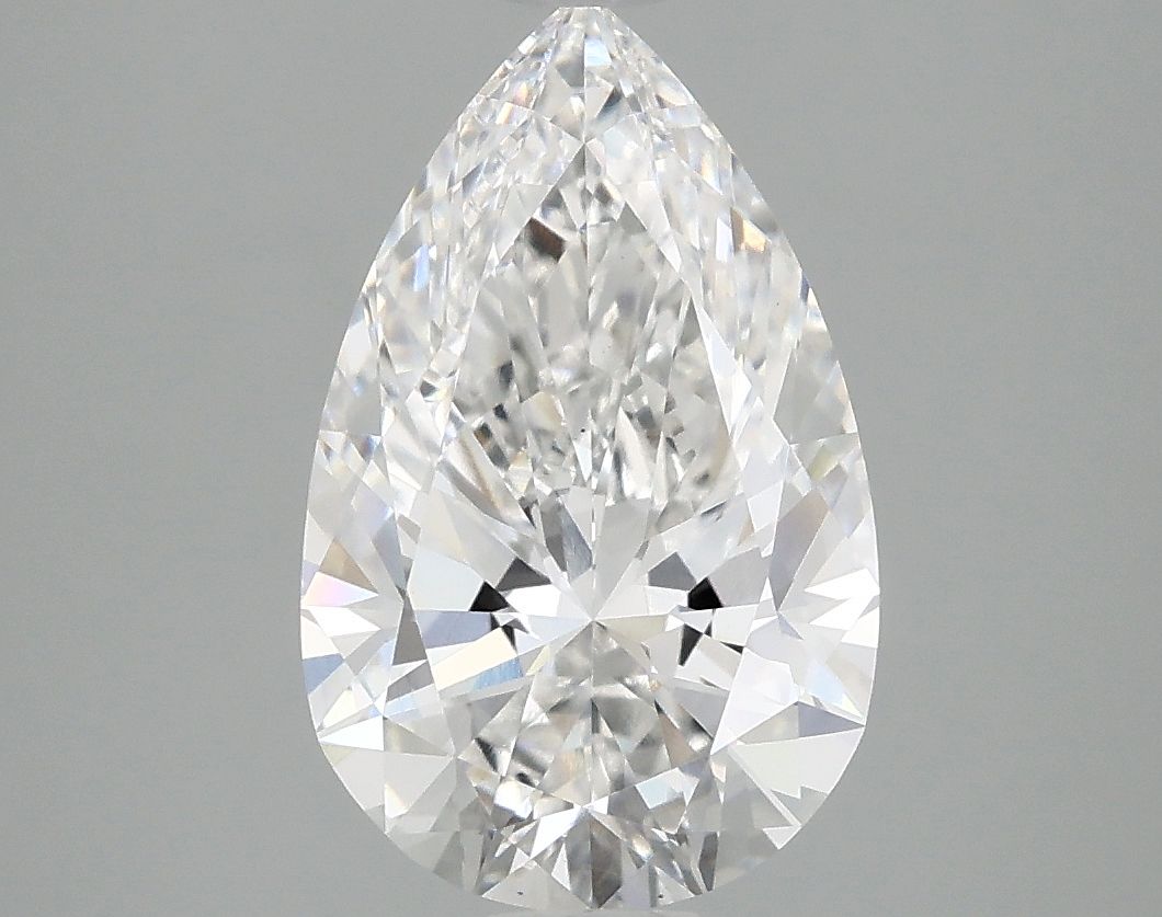 Lab Grown Diamond 2,59Ct D-VS1 Pear - IGILG811604554 1
