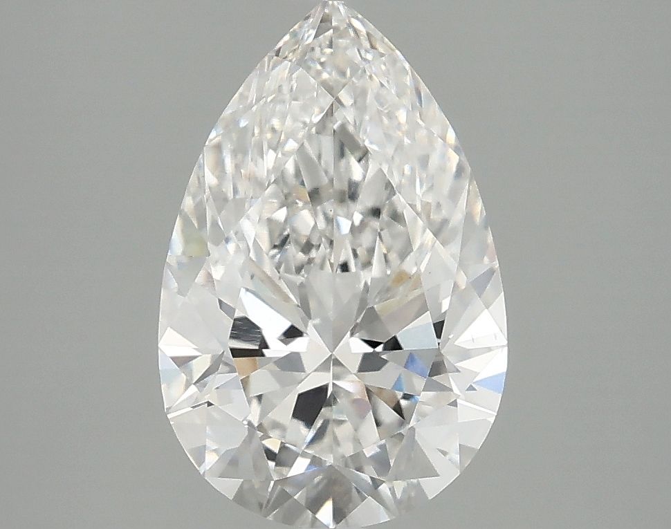 Lab Grown Diamond 2,4Ct E-VS2 Pear - IGILG810646377 1