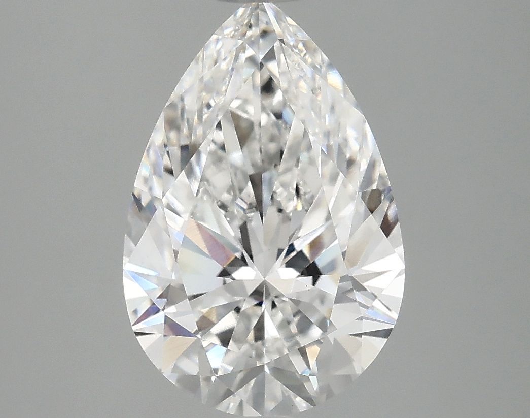 Lab Grown Diamond 2,98Ct E-VS1 Pear - IGILG810646894 1