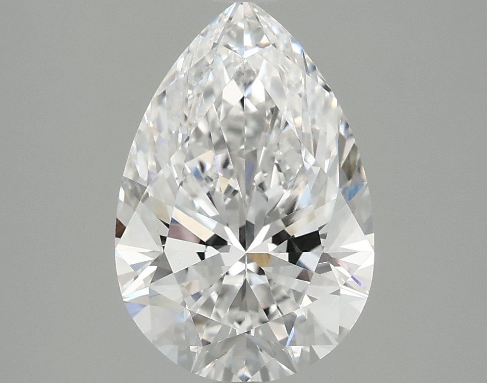 Lab Grown Diamond 2,58Ct E-VVS2 Pear - IGILG805647895 1