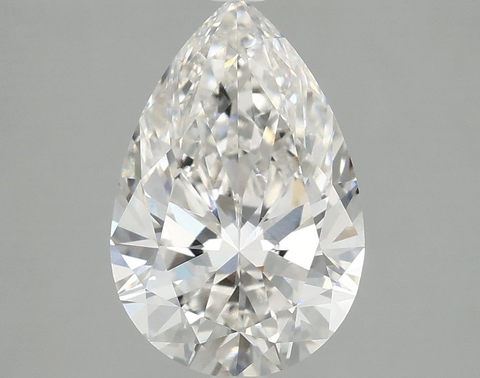 Lab Grown Diamond 2,59Ct F-VVS2 Pear - IGILG807602193 1