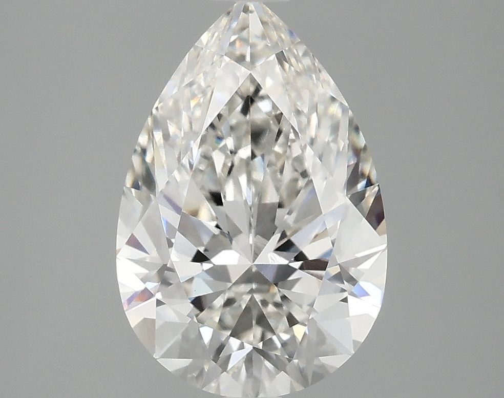 Lab Grown Diamond 2,75Ct G-VVS2 Pear - IGILG805617325 1