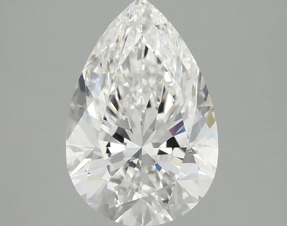 Lab Grown Diamond 2,54Ct F-VVS2 Pear - IGILG807602660 1