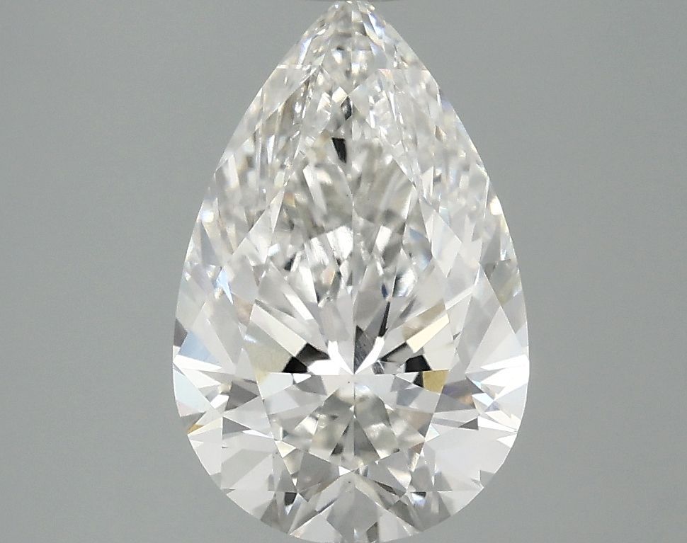 Lab Grown Diamond 2,1Ct F-VS1 Pear - IGILG807691891 1