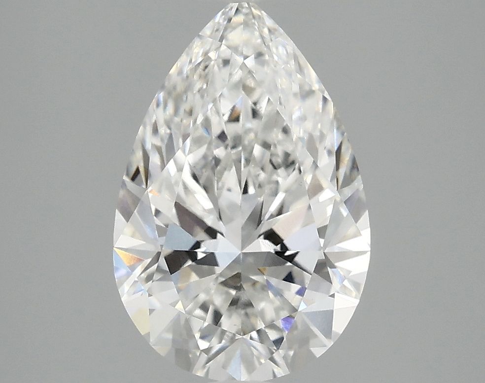Lab Grown Diamond 2,59Ct F-VS1 Pear - IGILG805622873 1