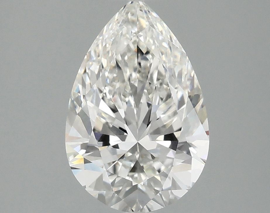 Lab Grown Diamond 2,02Ct F-VVS1 Pear - IGILG805604921 1