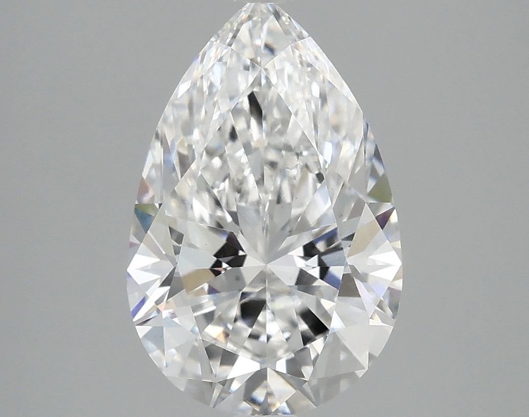 Lab Grown Diamond 2,89Ct D-VS1 Pear - IGILG806617745 1