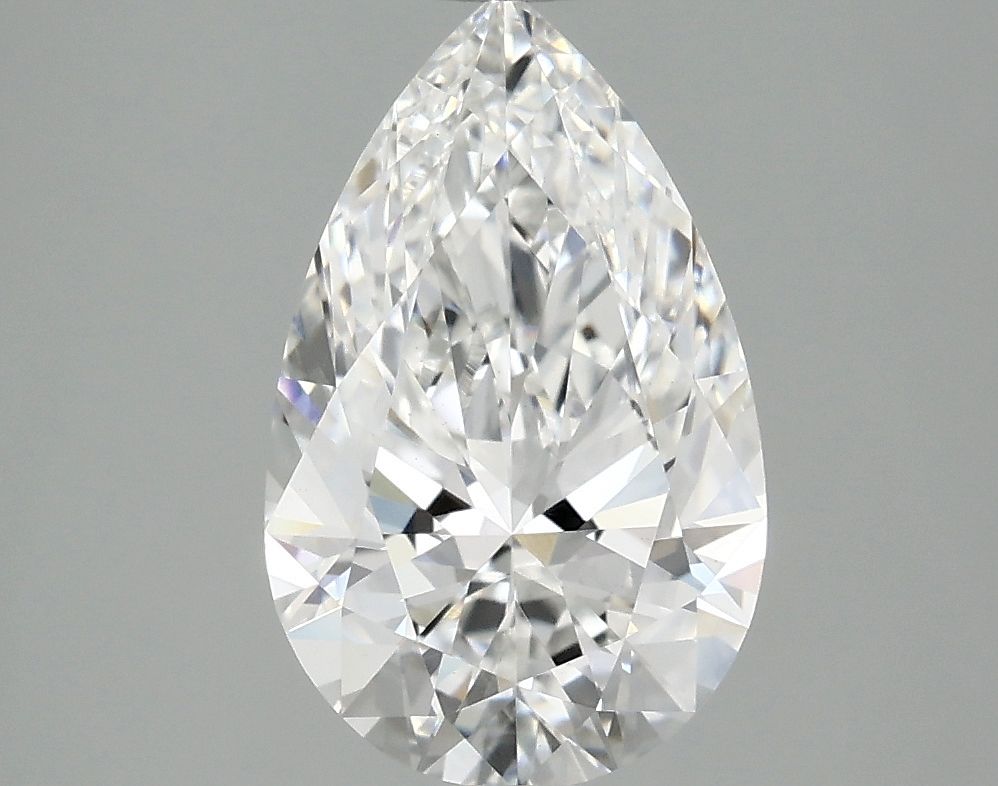 Lab Grown Diamond 2,1Ct D-VVS2 Pear - IGILG805619016 1