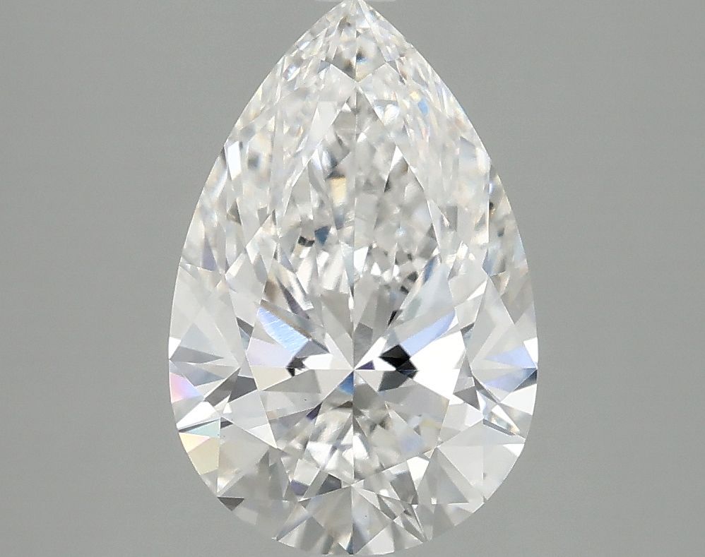 Lab Grown Diamond 2,58Ct E-VVS2 Pear - IGILG805630603 1