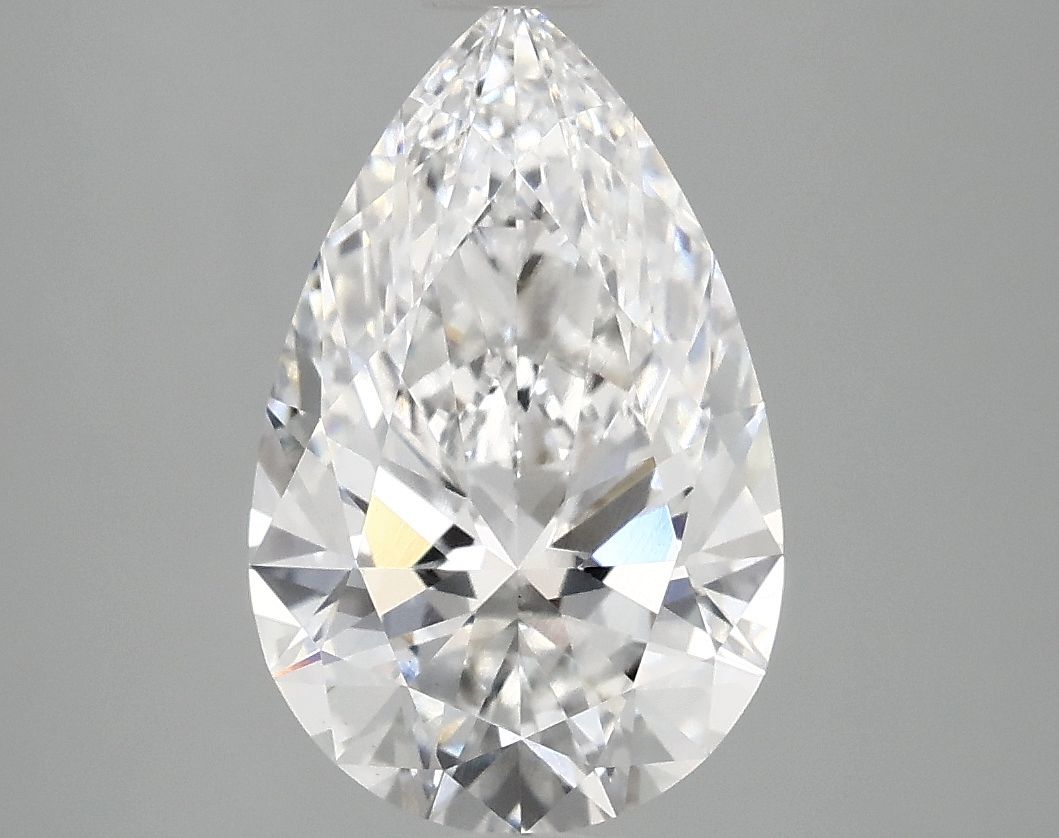 Lab Grown Diamond 2,81Ct D-VS1 Pear - IGILG802636056 1