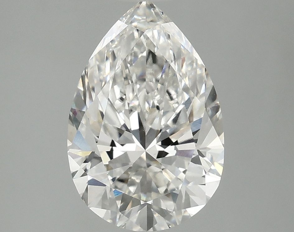 Lab Grown Diamond 2,52Ct F-VVS2 Pear - IGILG804617853 1
