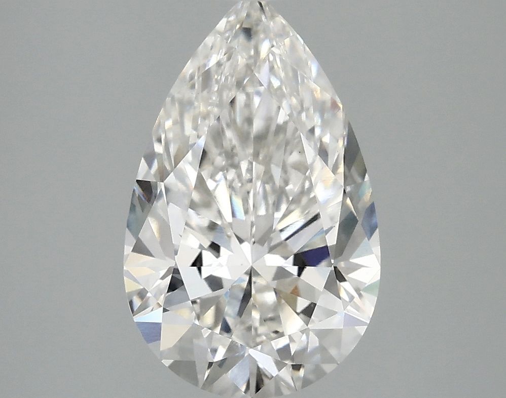 Lab Grown Diamond 2,59Ct F-VS2 Pear - IGILG801633304 1