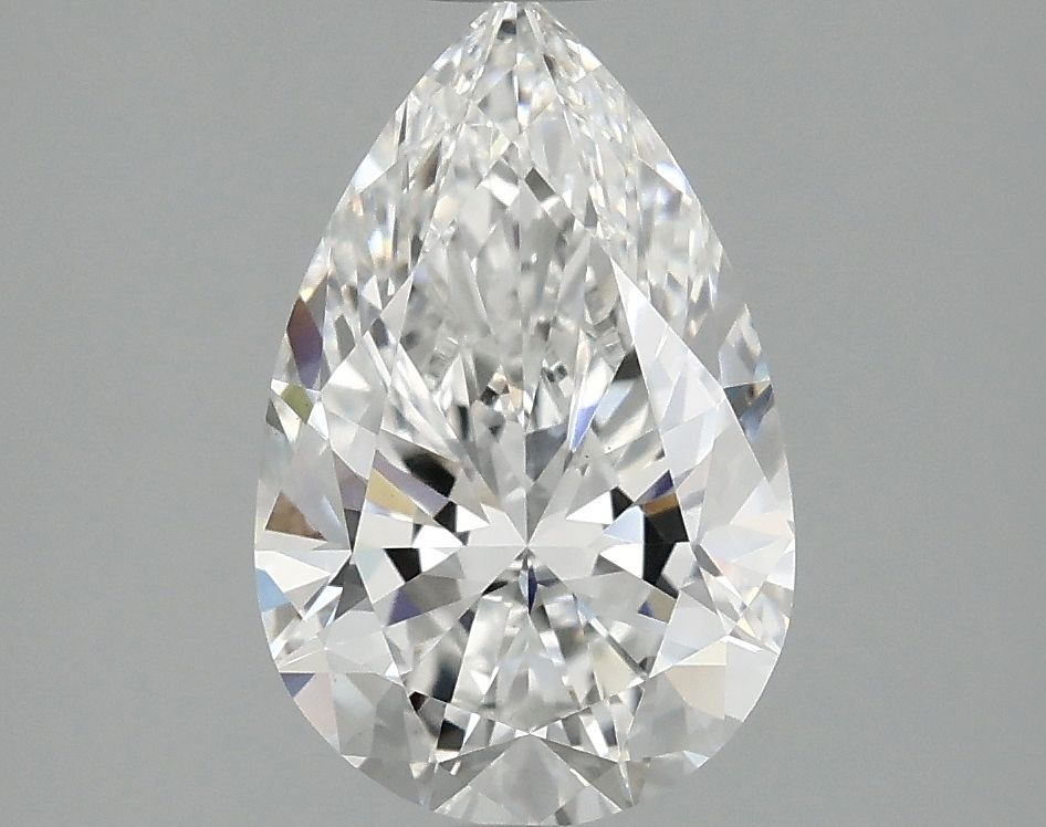 Lab Grown Diamond 2,1Ct E-VS1 Pear - IGILG801630535 1