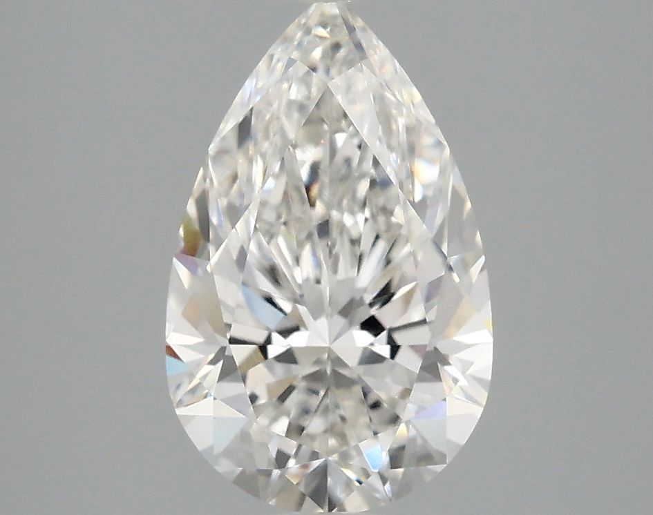 Lab Grown Diamond 2,1Ct F-VVS2 Pear - IGILG802628132 1