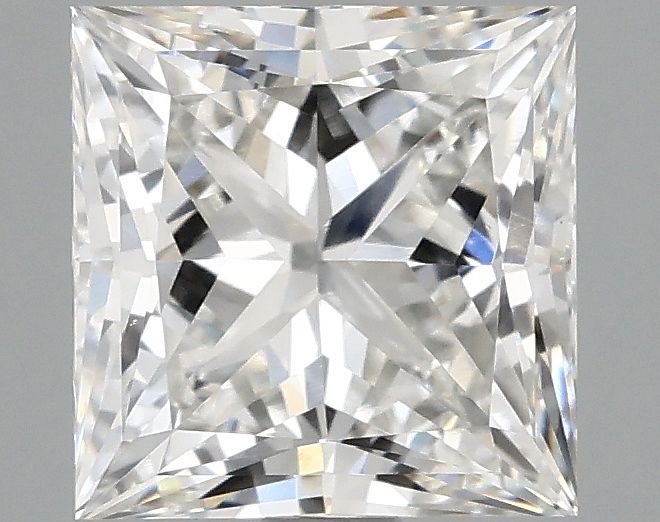 Lab Grown Diamond 2,1Ct F-VVS2 Princess - IGILG789612962 1
