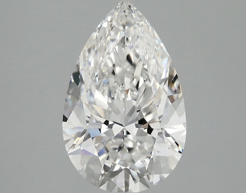 Lab Grown Diamond 2,1Ct E-VVS2 Pear - IGILG801674077 1